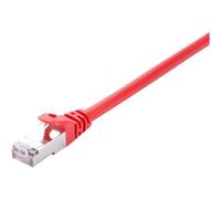 V7 Câble réseau blindé CAT6 STP 01M Rouge