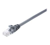 V7 - Cordon de raccordement - RJ-45 (M) pour RJ-45 (M) - 1 m - UTP - CAT 6 - moulé, sans crochet - gris