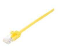 V7 - Cordon de raccordement - RJ-45 (M) pour RJ-45 (M) - 1 m - UTP - CAT 6 - moulé, sans crochet - jaune