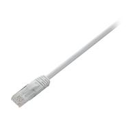 V7 - Cordon de raccordement - RJ-45 (M) pour RJ-45 (M) - 3 m - UTP - CAT 6 - moulé, sans crochet - blanc
