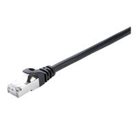 V7 - Cordon de raccordement - RJ-45 (M) pour RJ-45 (M) - 5 m - STP - CAT 6 - moulé, sans crochet - noir