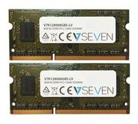 V7 - DDR3 - kit - 8 Go: 2 x 4 Go - SO DIMM 204 broches - 1600 MHz / PC3-12800 - CL11 - 1.35 V - mémoire sans tampon - non ECC