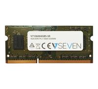 V7 - DDR3 - module - 4 Go - SO DIMM 204 broches - 1333 MHz / PC3-10600 - CL9 - mémoire sans tampon - non ECC