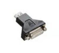 V7 DVI-D to HDMI Adapter F/M - Schwarz - Câble pour