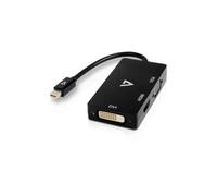 V7 Adaptateur Mini DisplayPort (m) vers VGA, HDMI ou DVI (f)