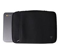V7 Étui pour ordinateur portable CL Slim avec sangle de transport Noir