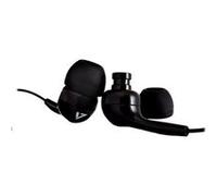 V7 HA105-3EB - Écouteurs - intra-auriculaire - filaire - jack 3,5mm - isolation acoustique - noir Noir G