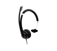 V7 HA401 - Micro-casque - sur-oreille - filaire - jack 3,5mm - noir Noir G