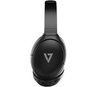 V7 HB800ANC - Micro-casque - circum-aural - Bluetooth - sans fil - Suppresseur de bruit actif - jack 3,5mm - noir Noir G