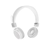 V7 HS2000 - Écouteurs avec micro - sur-oreille - filaire - jack 3,5mm - blanc