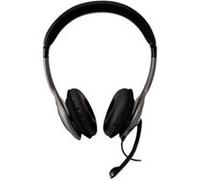 V7 HU521-2EP écouteur/casque Avec fil Arceau Bureau/Centre d'appels Noir, Argent