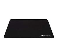 V7 MP02BLK Tapis de Souris antibactérien avec Base antidérapante en Caoutchouc recyclé Noir 220 x 180 mm