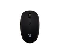 V7 MW550BT - Souris Bluetooth silencieuse à 4 boutons avec réglage du DPI - Noire