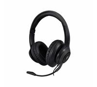 V7 Over-Ear Premium Headphones, Headband, Calls/Music, Black, Bina
