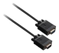 V7 - Rallonge de câble VGA - HD-15 (VGA) (M) pour HD-15 (VGA) (F) - 3 m - noir Noir G