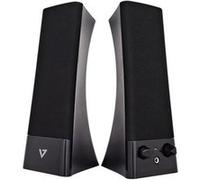 V7 Haut-parleurs Stéréo USB - Pour ordinateur portable et de bureau