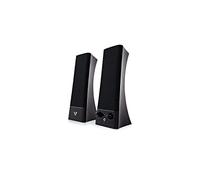 V7 Sp2500-USB-6E Haut-Parleurs Stéréo Fonctionnant Sous USB Pour Ordinateurs de Type Notebook Et de Bureau
