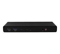 V7 Universal USB-C w/Power Delivery, Dual Monitor 4K, HDMI Displayport, Displaylink Docking Station up to 65W UCDDS-1N