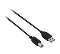 V7 V7 Câble USB 2.0 A mâle vers USB 2.0 B mâle, noir 2m 6.6ft
