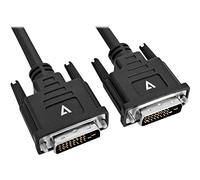 V7 V7DVIDVI-5M-BLK-1E DVI-D vers DVI-D Cable 5m