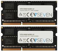 V7 V7K1490016GBS-LV V7 16GB DDR3 PC3_14900 _ 1866MHZ SO DIMM Module de mémoire _ V7K1490016GBS-LV