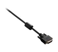 V7 V7N2DVI-10F-BLK DVI-D Dual Link Cable 10ft black 10-Foot