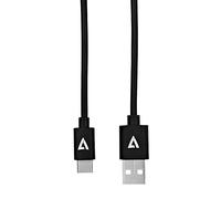 V7 V7U2AC-2M-BLK-1E USB2.0A USB-C Cable 2m Noir