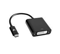 V7 V7UCDVI-BLK-1E USB-C mâle vers DVI-D femelle Adaptateur Noir