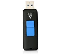 V7 VF3GAR-3E - Clé USB - 8 Go - USB 3.0 - noir