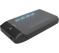 V7 VMPSTLZ Stérilisateur pour téléphone portable avec recharge sans fil