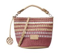V73 - Sac Hobo Rouge Tissé avec Pendentif - Femme - Sacs - Multicolore - Taille: ONE Size