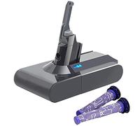 V8 Batterie de rechange pour Dyson V8 Compatible avec aspirateur à main Dyson V8 Absolute V8 Animal V8 Fluffy V8 Absolute Pro V8 Motorhead SV10 + filtres