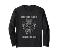 V8 Couple Talk Cars Racing Moteur 8 cylindres couramment en Manche Longue
