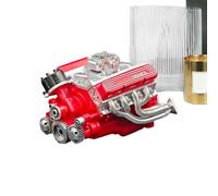 V8 Engine - Scale Engine Kit - Engines Model Kits, with Sound Module, Instructions and 100 Page Accompaniment Book, Realistic Internal Combustion Engines Model Kit
