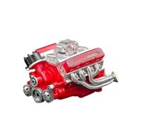 V8 Kits De Modèle De Moteur À Petits Blocs, Cison V8 Construisez Votre Propre Moteur De Modèle V8 Pour Les Adultes, Ornement De Bureau Pour Hobby Affiche Éducation En Classe Home Atelier Birthday