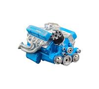 V8 Kits De Modèle De Moteur À Petits Blocs, Cison V8 Construisez Votre Propre Moteur De Modèle V8 STEM Pour Les Adultes, Ornement De Bureau Pour Hobby Affiche Éducation En Classe Home Atelier Birthday
