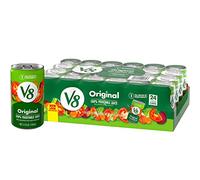 V8 Original 100% Vegetable Juice, Vegetable Blend with Tomato Juice, 5.5 FL OZ Can (Pack of 24)