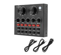 V8 Sound Card Voice Change Live Streaming Singing Karaoke Headset Live External Sound Card Record for Mobile Home KTV