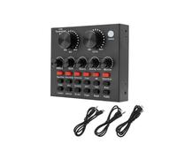 V8 Sound Card Voice Change Live Streaming Singing Karaoke Headset Live External Sound Card Record for Mobile Home KTV