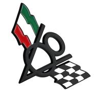 V8 US et Racing Drapeau Emblème Decal 3D Badge Adhésif signalétique pour Universal Car Styling Tronc Tailgate