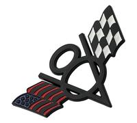 V8 US et Racing Drapeau Emblème Decal 3D Badge Adhésif signalétique pour Universal Car Styling Tronc Tailgate