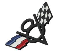 V8 US et Racing Drapeau Emblème Decal 3D Badge Adhésif signalétique pour Universal Car Styling Tronc Tailgate