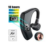V9 Pro Bluetooth Earphone Led Smart Display Business Handsfree Call Wireless Headphones with Microphone Waterproof Headphones