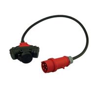 VA Althoff VA Althoff Répartiteur triple IP44 1m H07RN-F5G2,5 CEE 16A Quantité:1