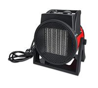 VA-Cerulean 3000W Chauffage soufflant rond en céramique Chauffage électrique silencieux avec protection contre la surchauffe,Chauffage rapide,portable pour chantier, atelier, garage, salon