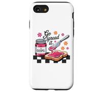 Va Diffuser l'Évangile, Une Confiture chrétienne Amusante et Une Foi en Pain Coque pour iPhone SE (2020) / 7/8