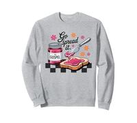 Va Diffuser l'Évangile, Une Confiture chrétienne Amusante et Une Foi en Pain Sweatshirt
