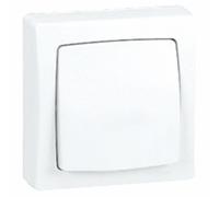Legrand Interrupteur va-et-vient appareillage saillie complet 10A blanc