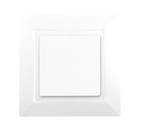 Va et Vient Blanc de la gamme d'appareillage Delta One Siemens