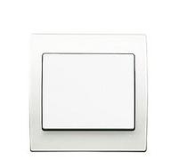 Va et Vient Blanc Delta Iris + Plaque basic Blanc-Siemens Ingenuity for Life